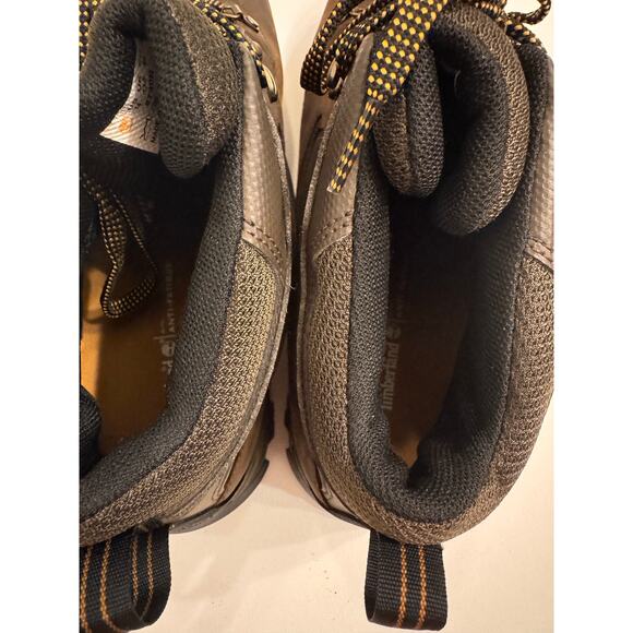 Men's Timberland Mt. Maddsen Mid Waterproof Anti-Fatigue Hiking Boots Size 14 - Picture 8 of 10